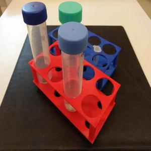 Falcon Rack Gradilla - 50 mL - OpenSCAD Parametric   