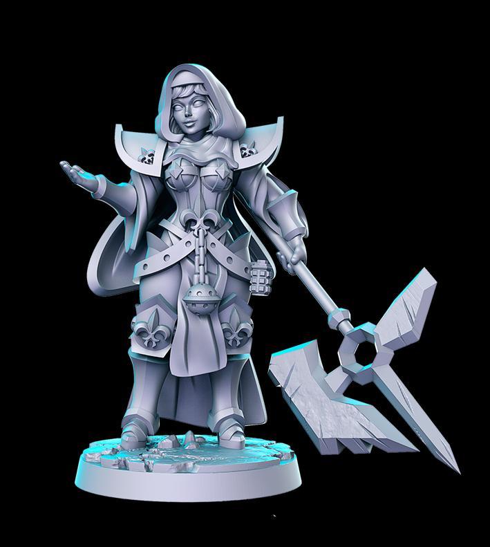 PRE-SUPPORTED Monja 14 - 32mm - DnD