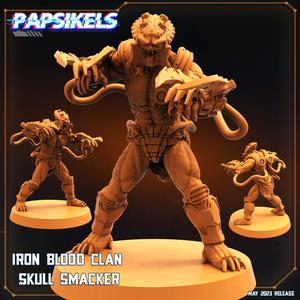 IRON BLOOD CLAN SKULL SMACKER