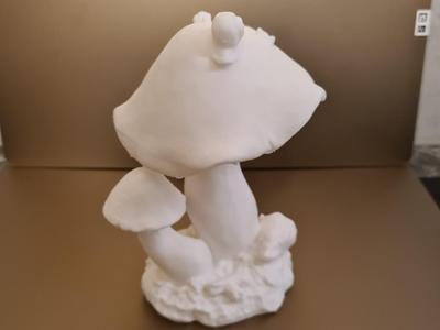 Mushroom with snails and hedgehogs