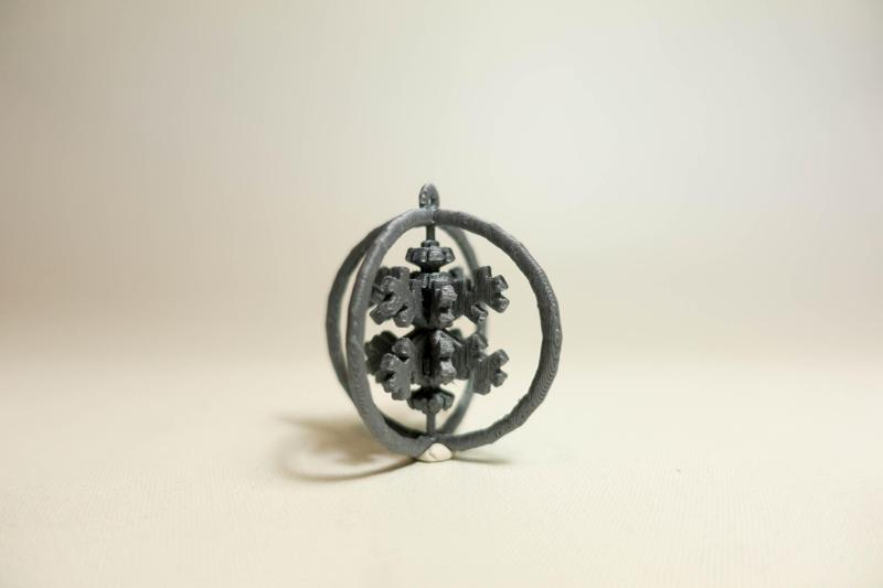 Snowflake Christmas Ornament