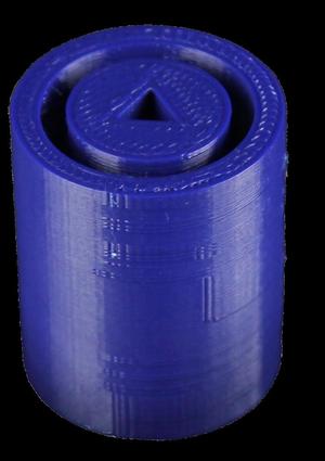 Support Free Rotating Cyclinder