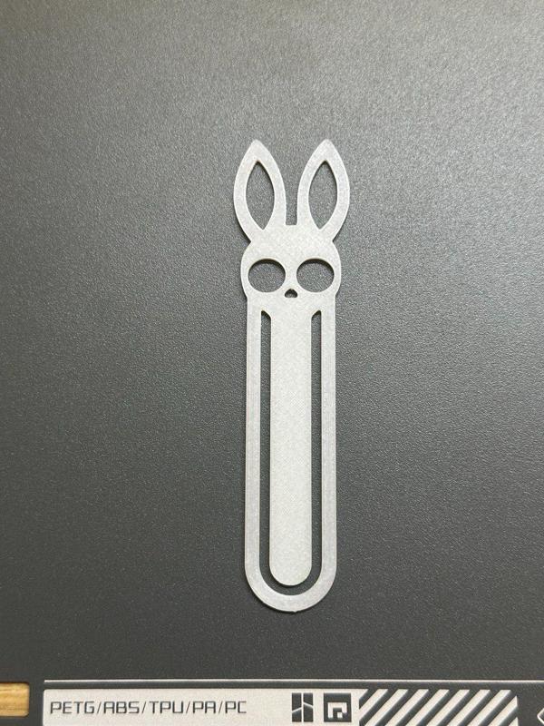 Marca paginas conejo