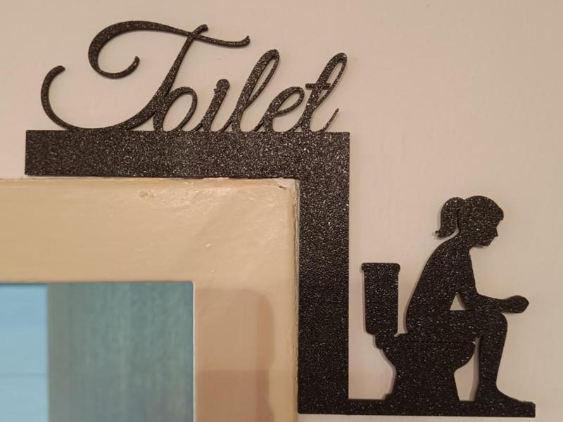 Door Frame Decor Toilet