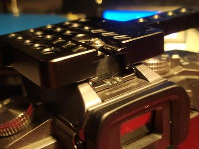stabilizer cold shoe for smallrig (lumix g7)