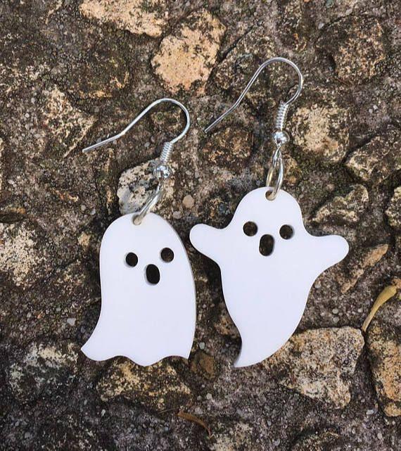 CUTE HALLOWEEN GHOST EARRINGS