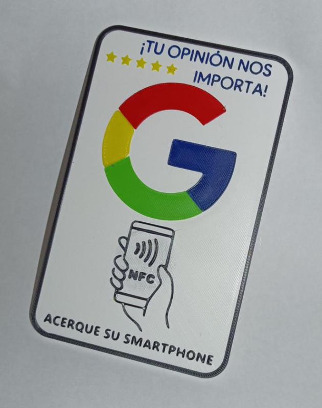 Google Rewards NFC Sign
