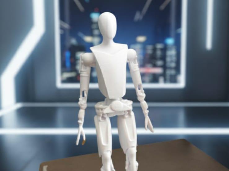 Android AI sculpture