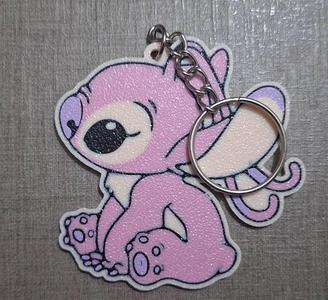 Angela sitting keychain (Stitch) (3mf)