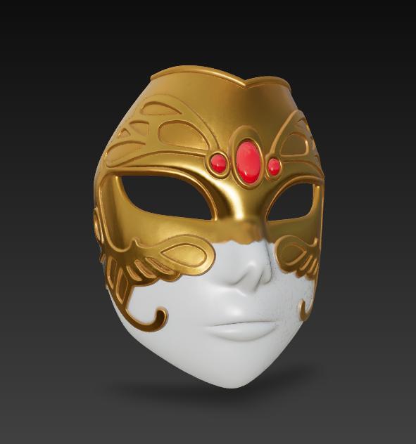 Xie lian Mask, (Heaven Official's Blessing)