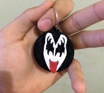Gene Simmons Keychain