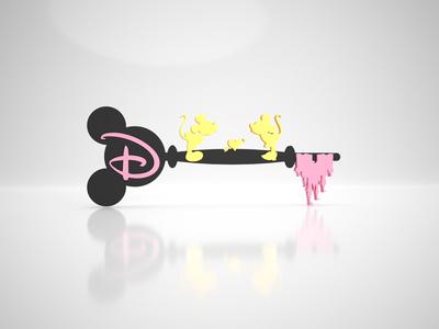 DISNEY KEY - Mickey & Minnie