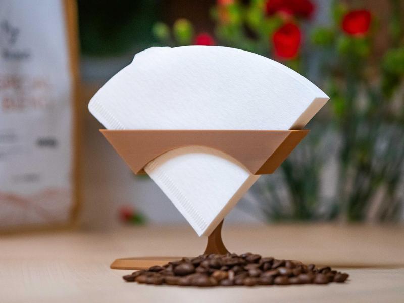 Stylish V60 Filter Storage