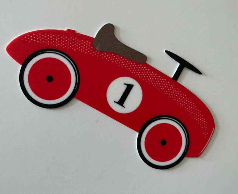 An old car silhouette