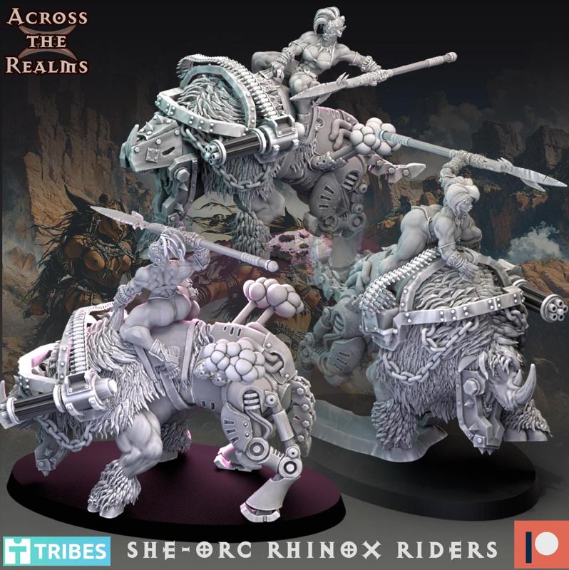 She Orc Rhinox Riders