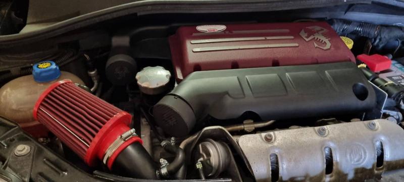 Fiat Abart 500 air filter cover