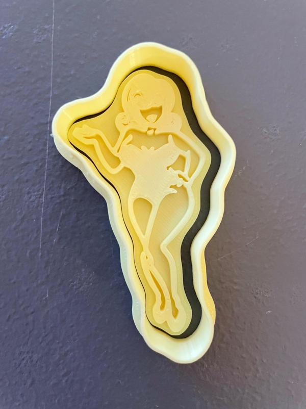 Burlesque dancer cookie cutter