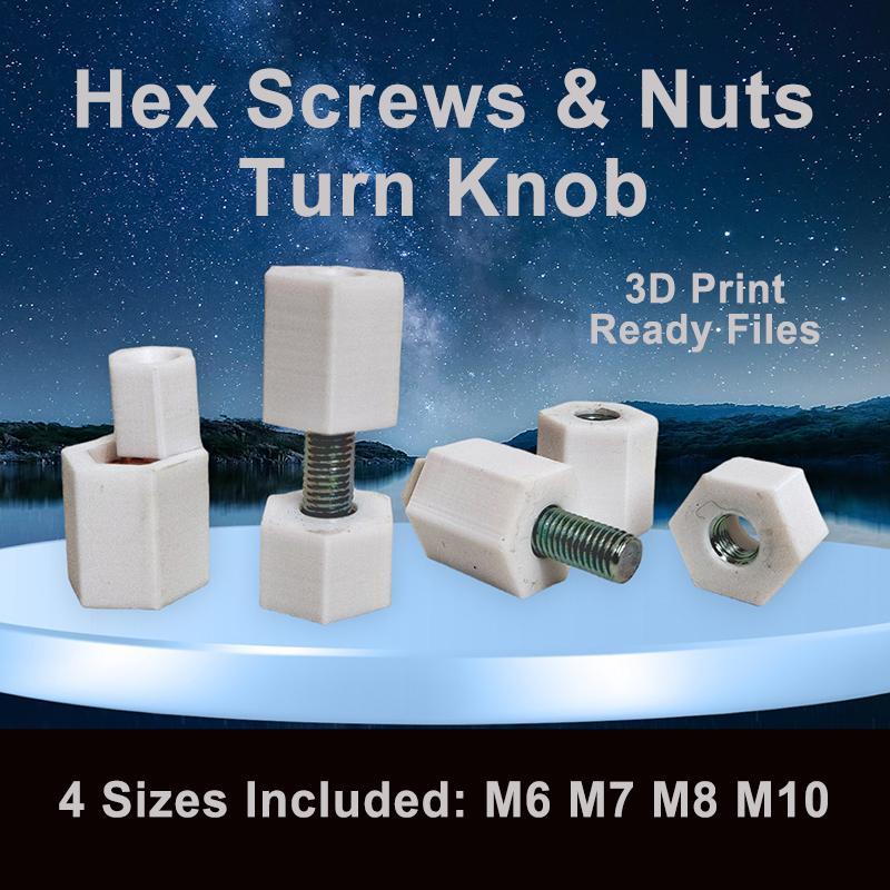 BOLTS & NUTS TURN KNOB