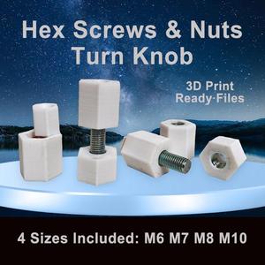 BOLTS & NUTS TURN KNOB
