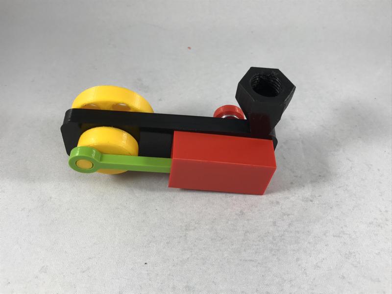3D Printed "Wobbler" Style Air Engine