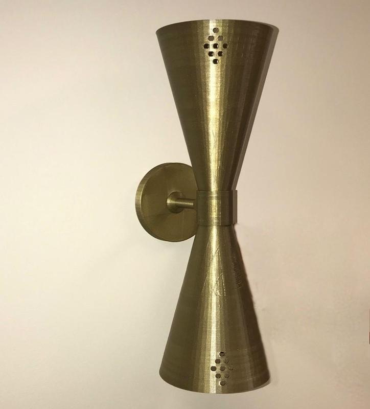 Hourglass LED Wall Sconce