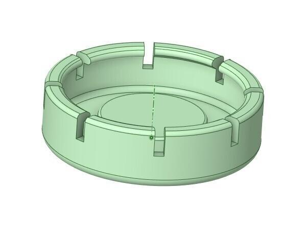 1 Inch Cam-Lock Male and Female Caps