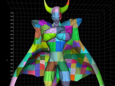 Life-Size King Cold Dragonball 3D Model