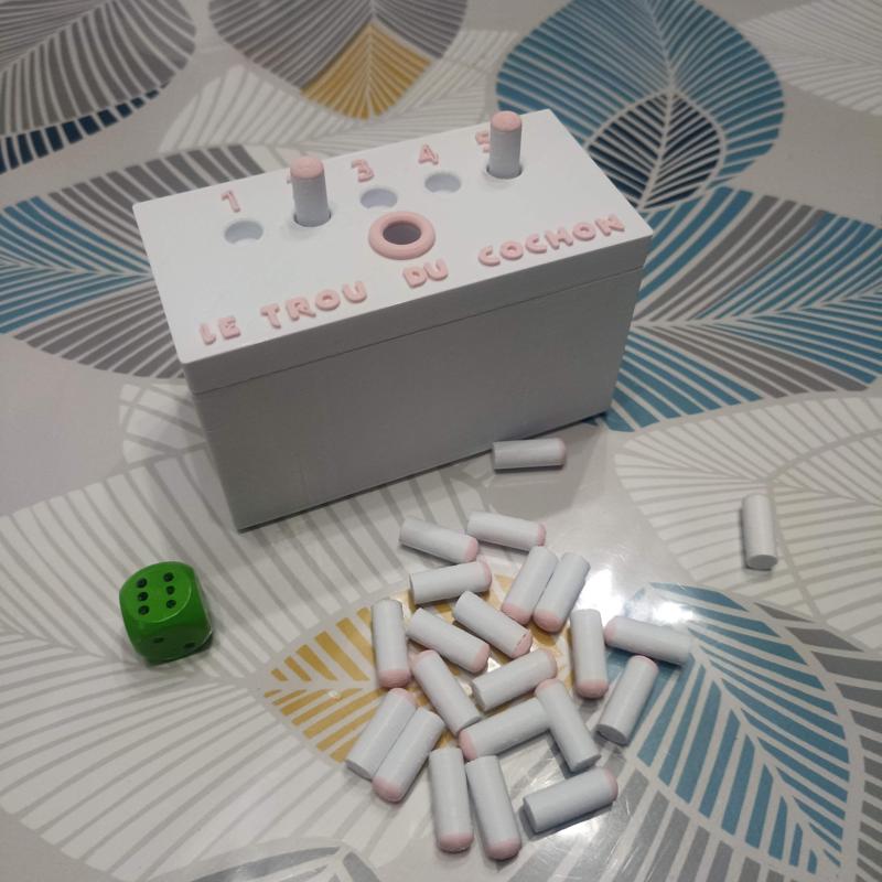 Bar game - Le trou du cochon - Board games