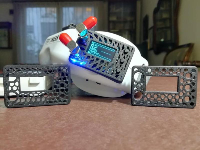 Furious FPV True D V3.5 cover for Fatshark Dominator HD (possibly compatible with AKK Diversity RX)