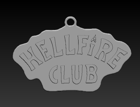 hell fire club keychain