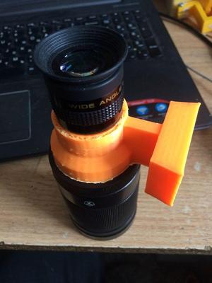 Adapter for photo lens 42мм to telescope Eyepiece 1.25''