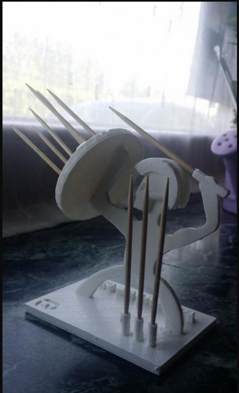 Spartan Toothpick Holder