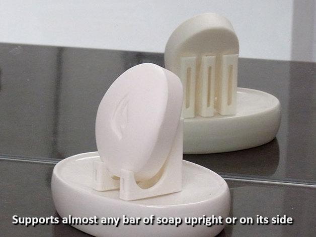 Soap Saver - Insert for soap trays that keeps soap drier so it lasts longer and minimizes mess