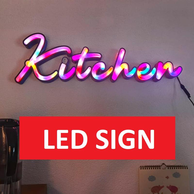 LED SIGN - Kitchen (GIFT/ DECO/ DESIGN)