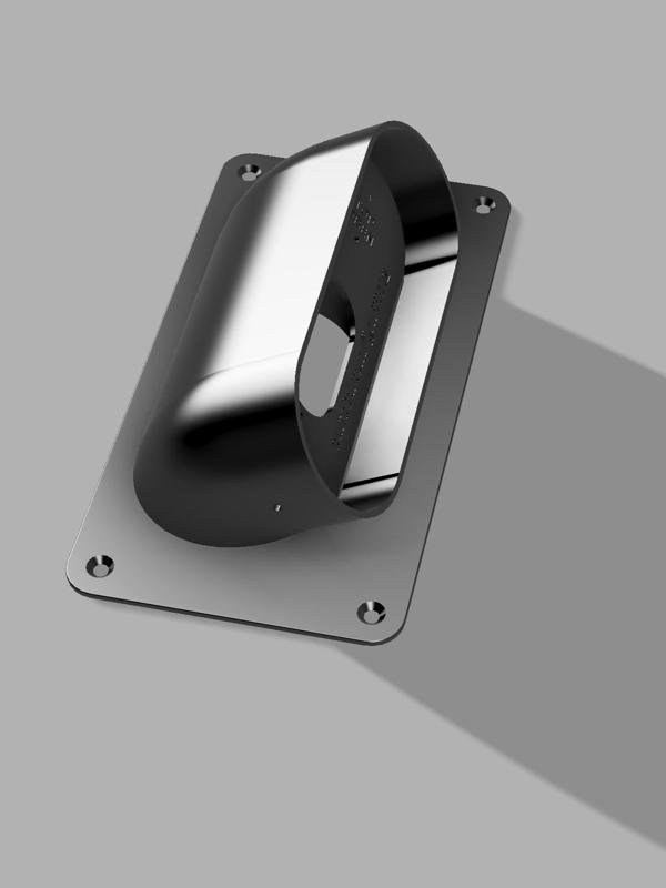 60° Reolink Doorbell wall mount | 60 degrees right