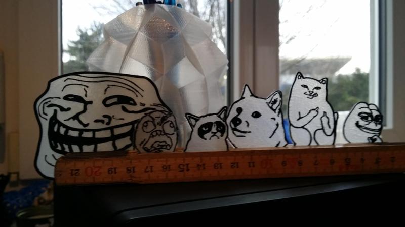 some meme characters