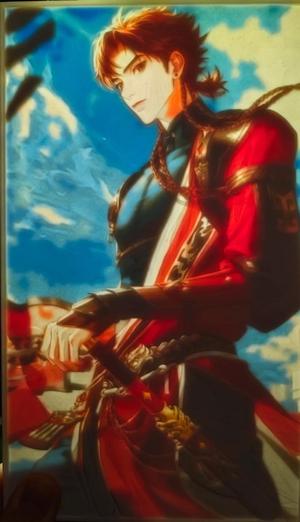[CMYK Lithophane][Ru Yuan][Sun Ce] Ru Yuan Sun Ce Colorful High-Definition Lithophane