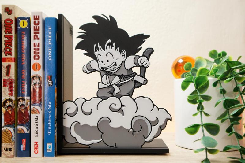 Bookend of Son Goku using Cloud Kinton | Dragon Ball Fan Art 🐲