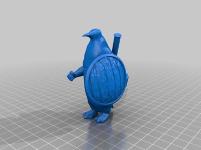 Aarakocra Penguin Variant D&D Mini