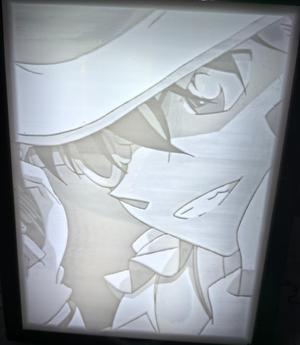 Kaitou Kid Lithophane