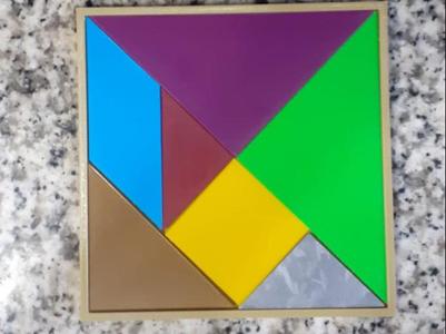 Puzzle Geometric (Tangram)