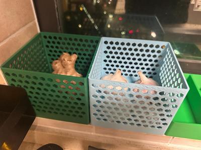 Stackable Kitchen Ginger Garlic Storage Container Series