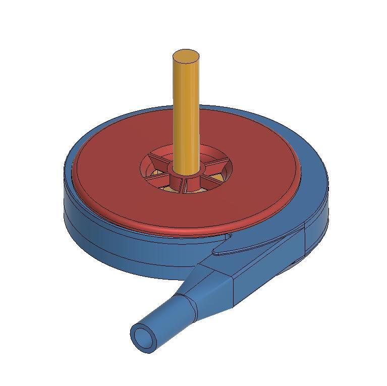 Pump 3d printable for drilling machine tested working