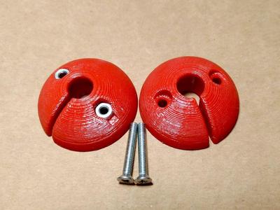 Paragliding Brakeball with screw and nut