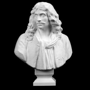 Bust of Moliere at The Réunion des Musées Nationaux, Paris