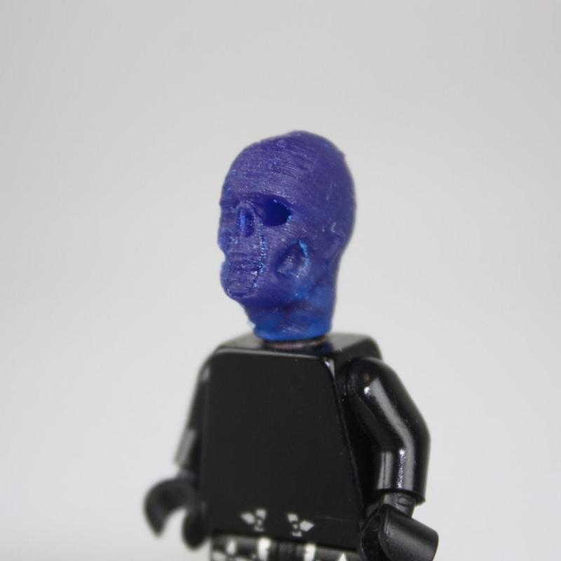 LEGO Zombie head