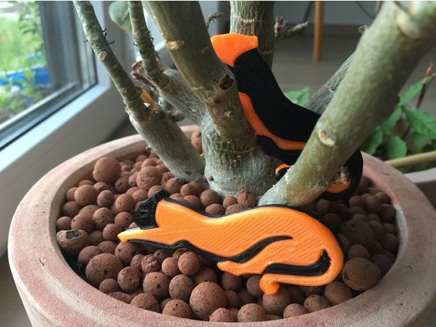 Lea Stein Panther Brooch