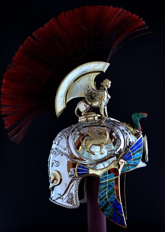 Marc Antony's 1st Century Roman Helmet