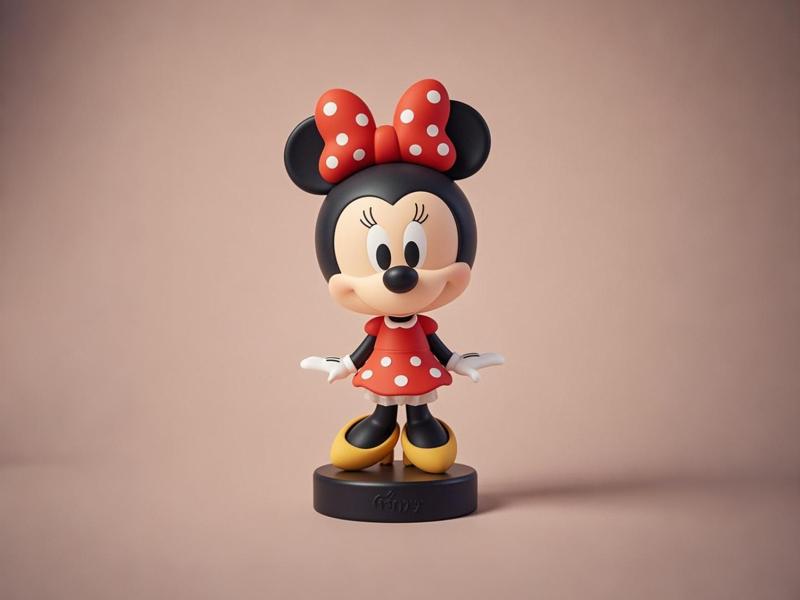 Minnie - Mickey Mouse Cartoon - Disney Classic Peripheral Figure - Children's Coloring Toy