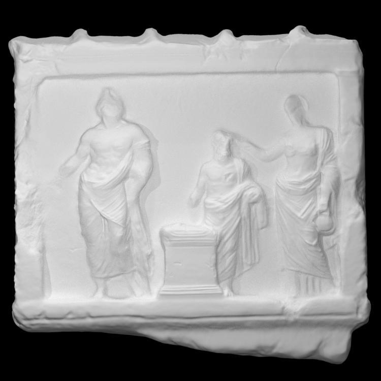 Fragment of a stele with an honorary decree